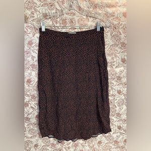 Free assembly polka dot skirt size Small